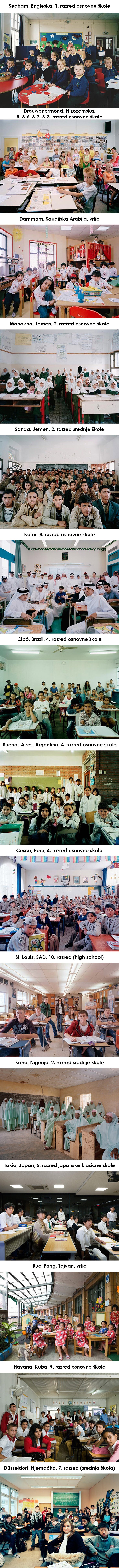Ovako izgledaju učionice vrtića i škola diljem svijeta