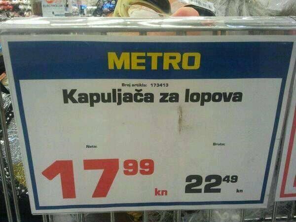 Ovaj supermarket ne shvaća da ovo nema smisla prodavati