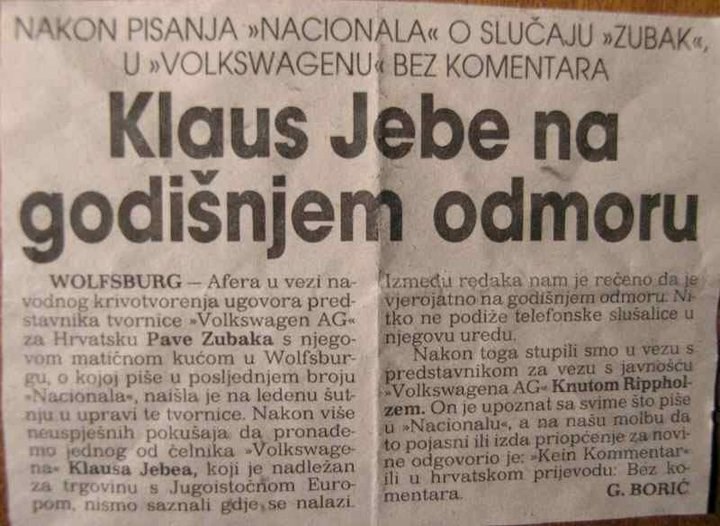 Biseri hrvatskog novinarstva