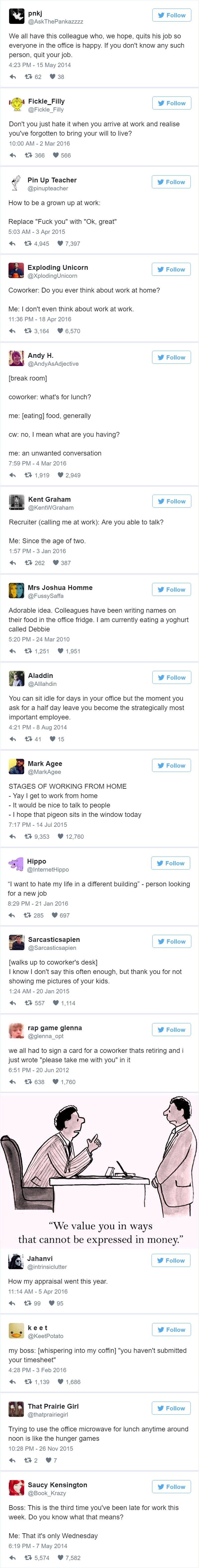 TOP 20 najfenomenalnijih tweetova o poslu koje MORATE čitati na poslu