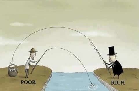 Siromasi i tajkuni: Ovako funkcionira današnji svijet