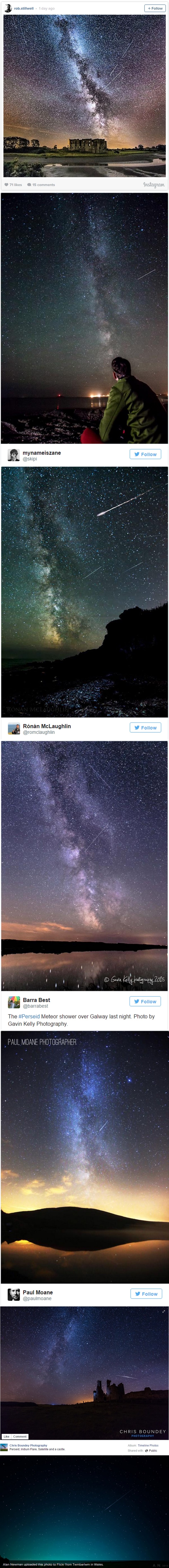 GALERIJA: Najbolje fotke Perzeida s Instagrama
