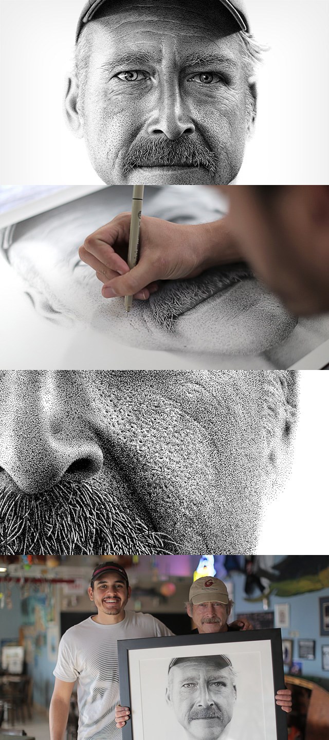 Dva milijuna točaka za portret