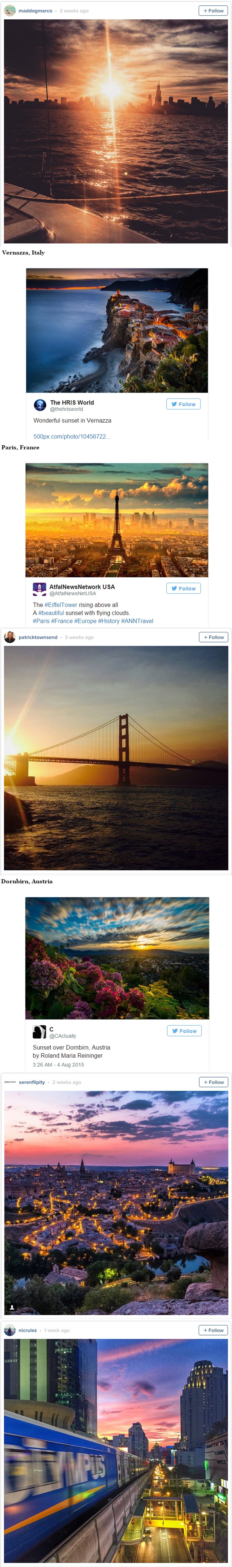 GALERIJA: I u gradu možete doživjeti neke od najljepših zalazaka sunca