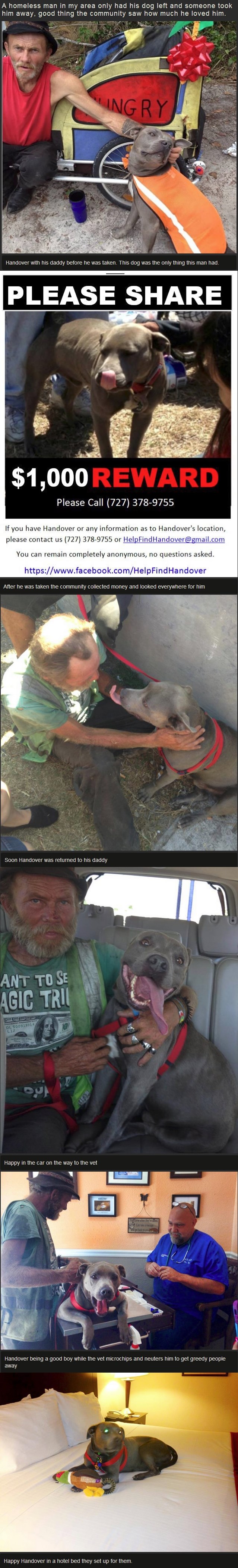 Beskućniku ukrali psa: Dobri ljudi osigurali happy end