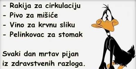 Alkohol ipak produžava život