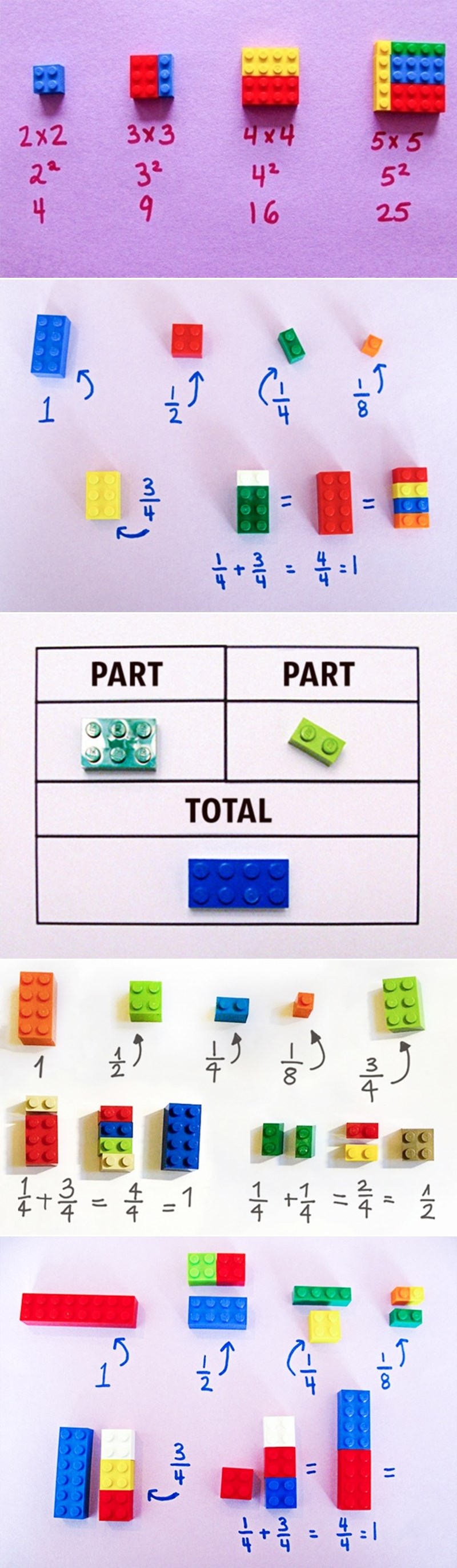 Legići su savršeni za učenje matematike s klincima!