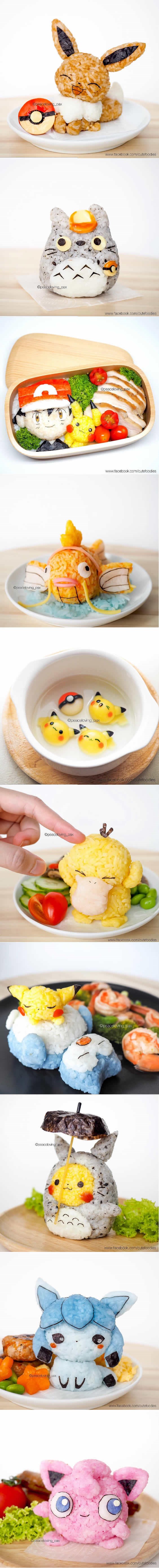 Moraš pojest sve! Hrana u obliku Pokemona