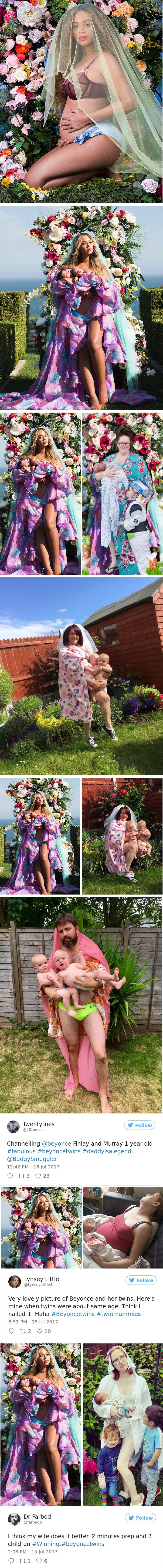 Ismijali su Beyonce nakon što je podijelila fotke s blizancima i pokazali kako to doista izgleda