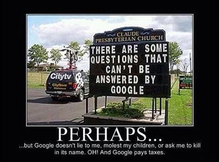 Google vs. Crkva