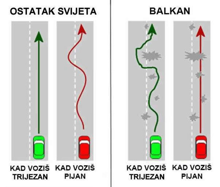 Pijani Balkanci su najhrabriji ljudi na svijetu!