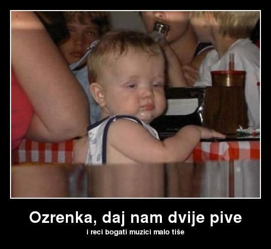 Ima li razlike između male djece i pijanaca?