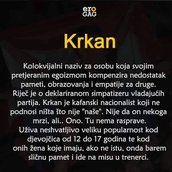 krkan kao izvozni proizvod