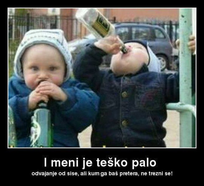 Skineš se sa sise, nađeš novu ovisnost