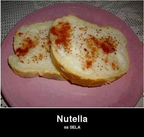 Nutella sa sela