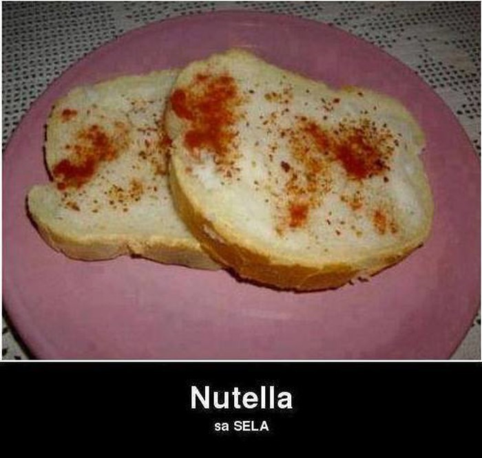 Nutella sa sela