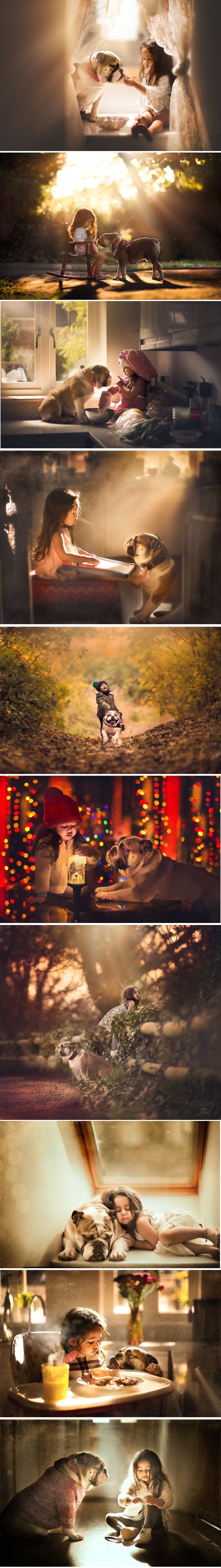 Ova je žena ovjekovječila predivno prijateljstvo svoje djevojčice i njihovog psa