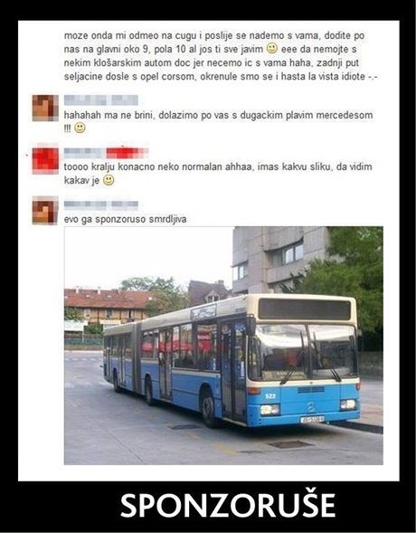 Spustio je sponzorušu na zemlju samo jednim komentarom