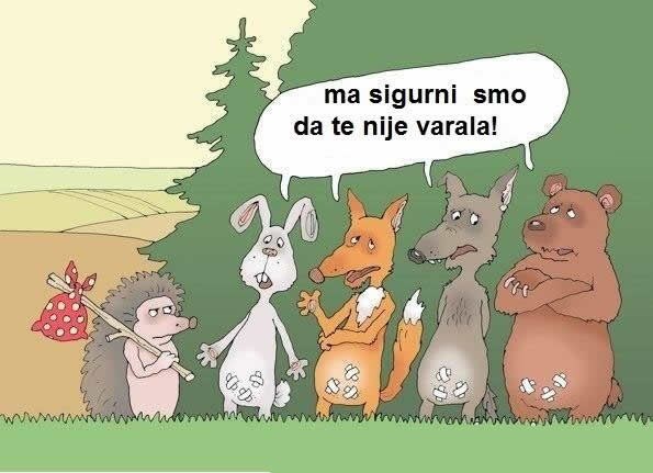 Ježurka dobio nogu, susjedi se prave ludi