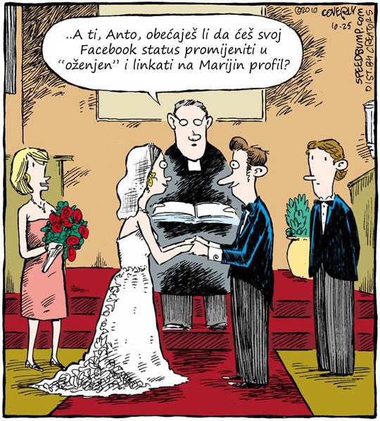 Vjenčanje Facebook generacije