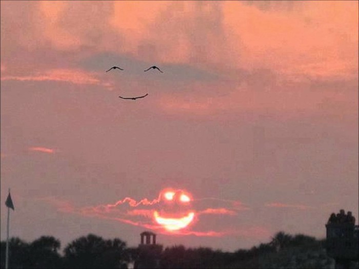 Kad se Sunce smije, ptice uzvraćaju
