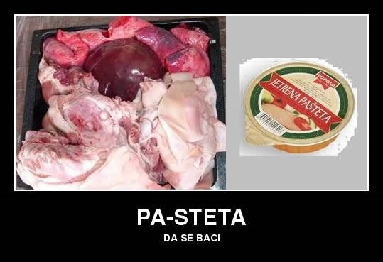Receptura za paštetu