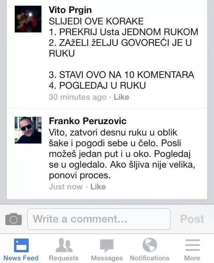 Originalni savjet napornom spameru