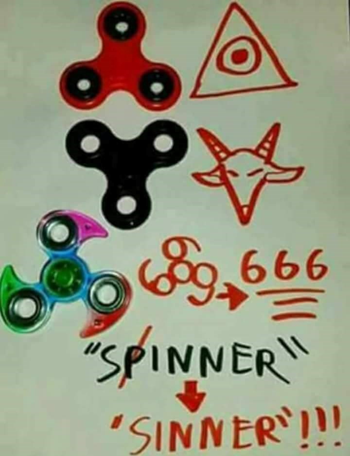 OPREZ! Netko je na internetu objavio niz dokaza da su fidget spinneri sotonistička igračka!