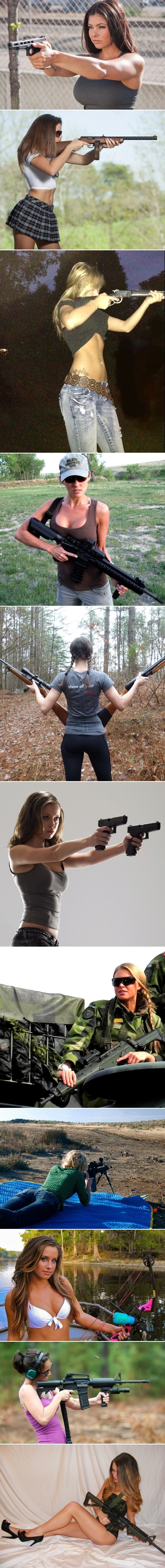 Galerija: Seksi komadi s ubojitim oružjem