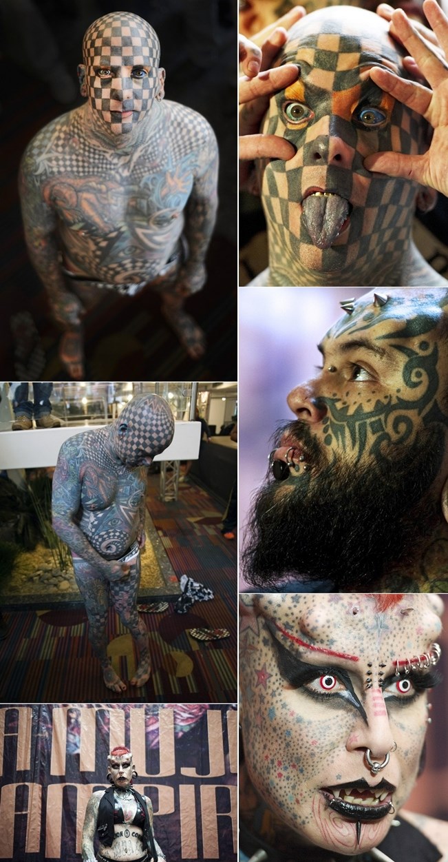 Tetovaže i piercinzi su njihov život: Pogledajte na što liče