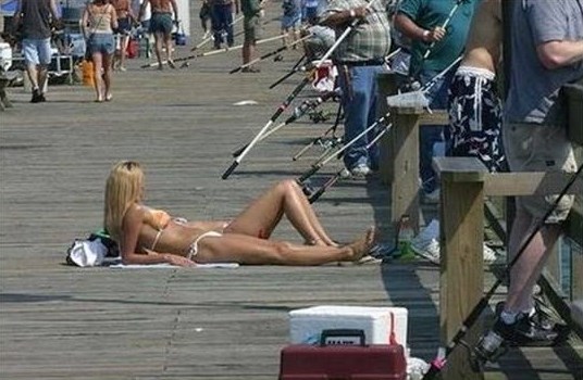 Ti ribiči uvijek krive stvari pecaju!