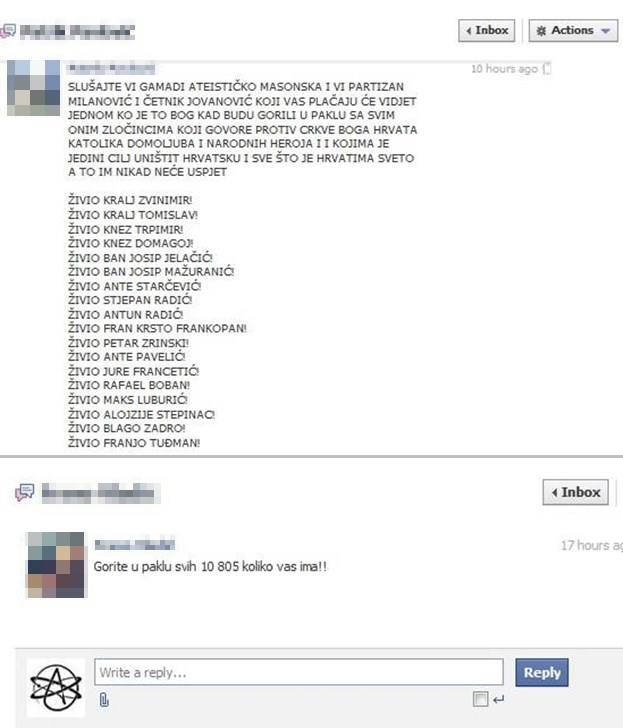 "Gorite u paklu!": Hrvatski vjernici ogorčeno prijete ognjem