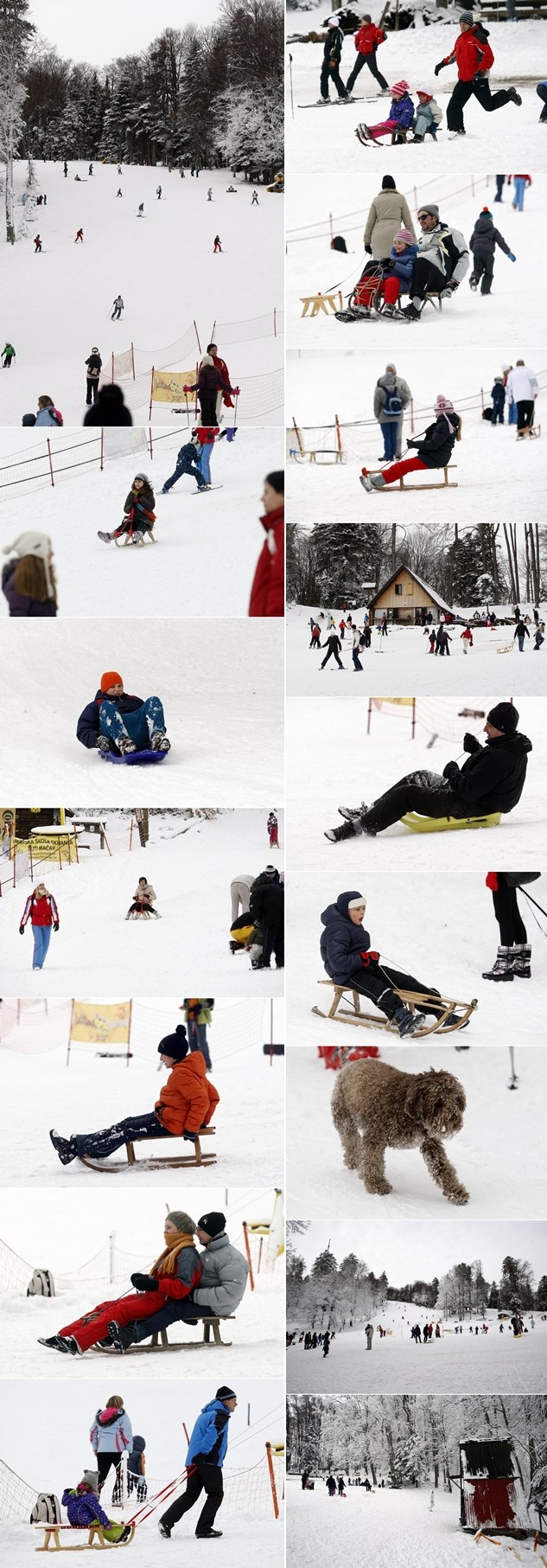 Zimske radosti na Sljemenu