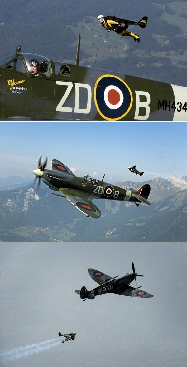 "Jetman" uživao u letu nad Švicarskom