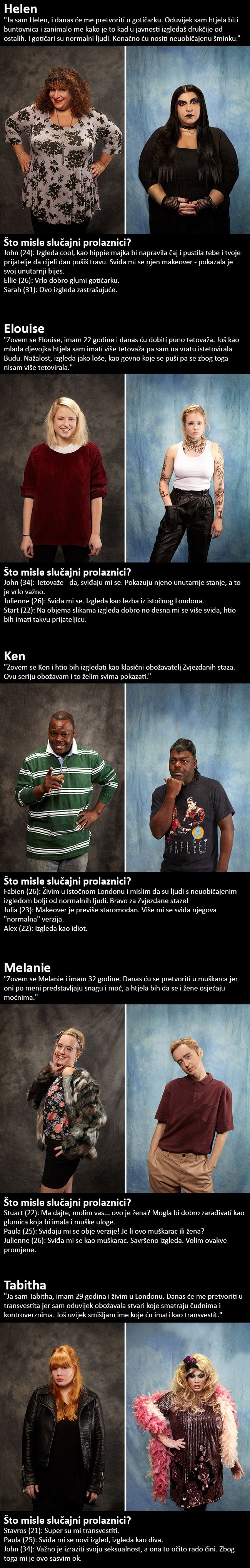 Ovi ljudi su odlučili na jedan dan postati ono što su oduvijek htjeli biti, evo kako su reagirali prolaznici!