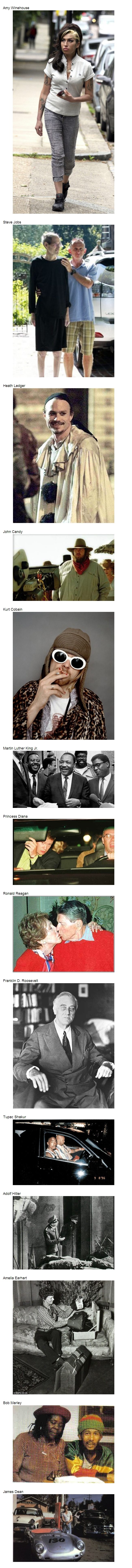 Posljednje fotografije poznatih i slavnih