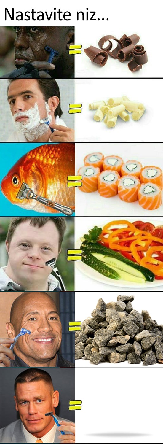 Što dobijemo kad se obriju? 