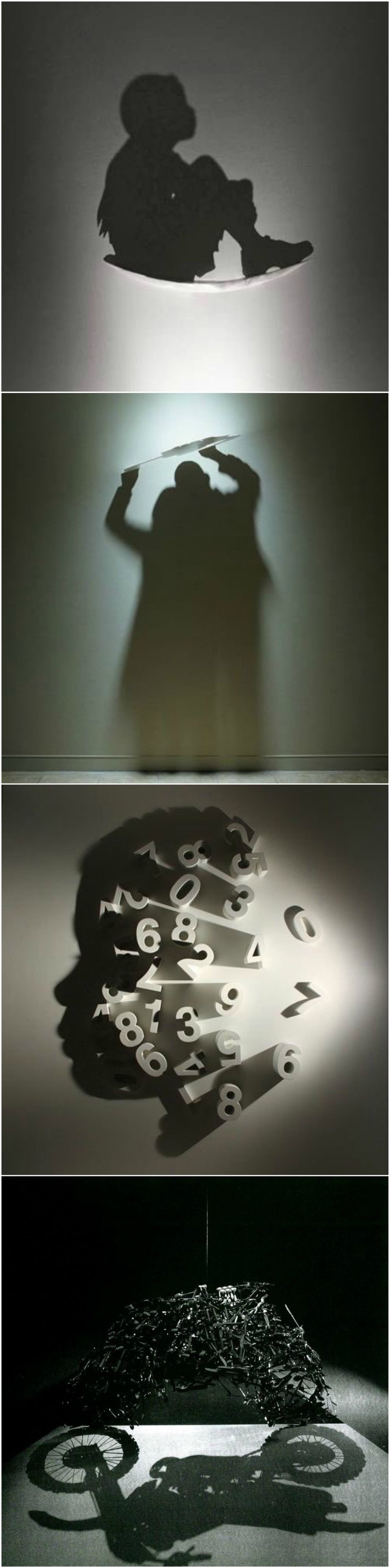 Druga strana umjetnosti - pogledajte kako su stvarani likovi samo pomoću igre svjetla i sjene