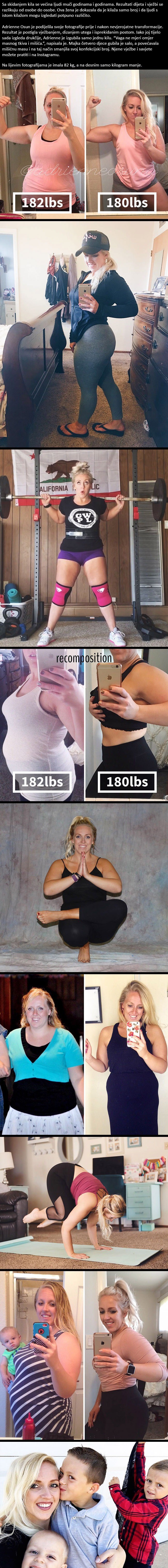 Dokazala da je kilaža samo broj: Skinula je samo 1 kg, a tijelo joj se skroz promijenilo!