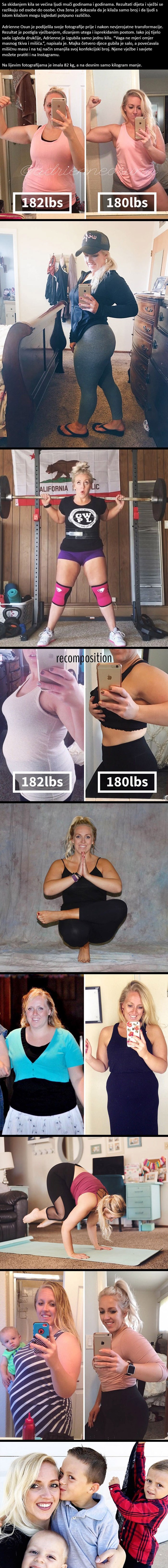 Dokazala da je kilaža samo broj: Skinula je samo 1 kg, a tijelo joj se skroz promijenilo!