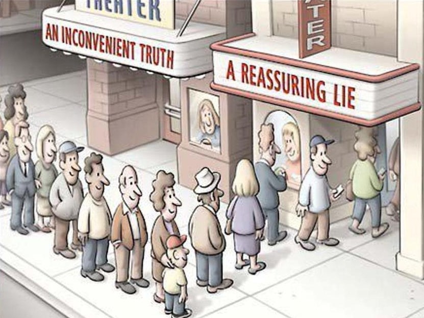 Ohrabrujuća laž bolja od neugodne istine?