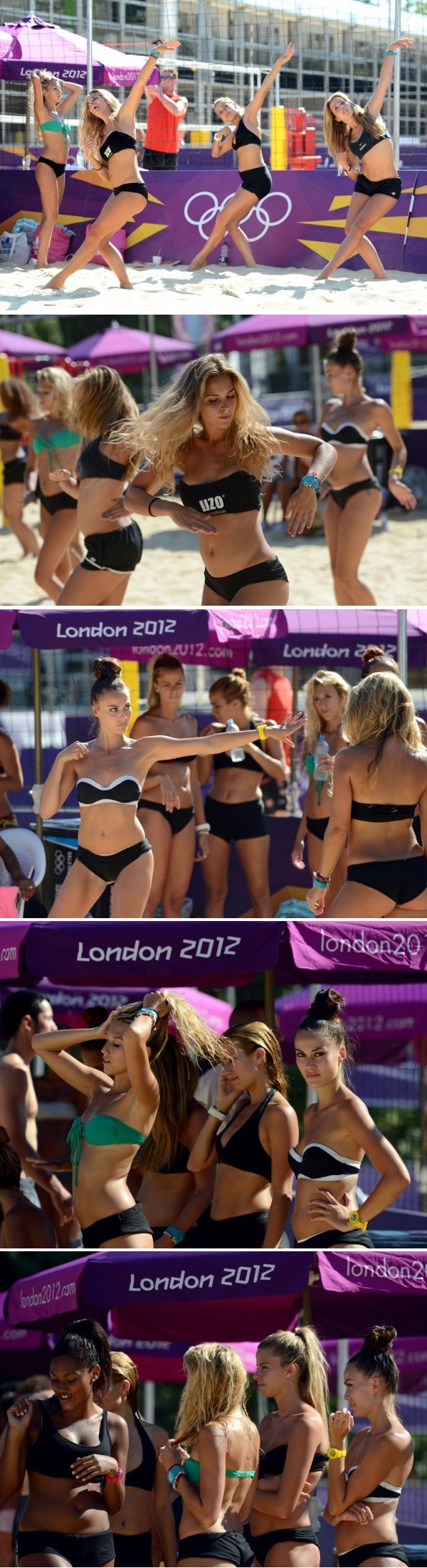 Razglednica iz Londona: Sexy plesačice vježbaju koreografiju