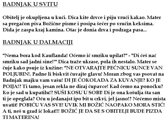 Dalmatinski Badnjak, usavršena verzija