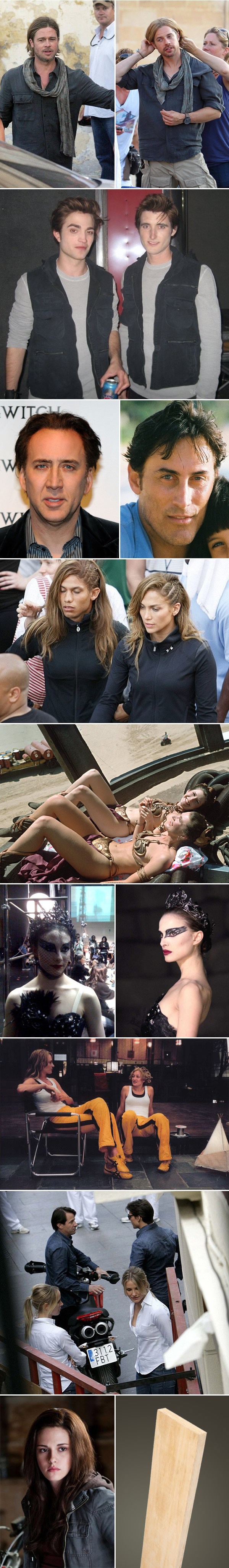 Kako izgledaju akcijski dvojnici poznatih glumaca