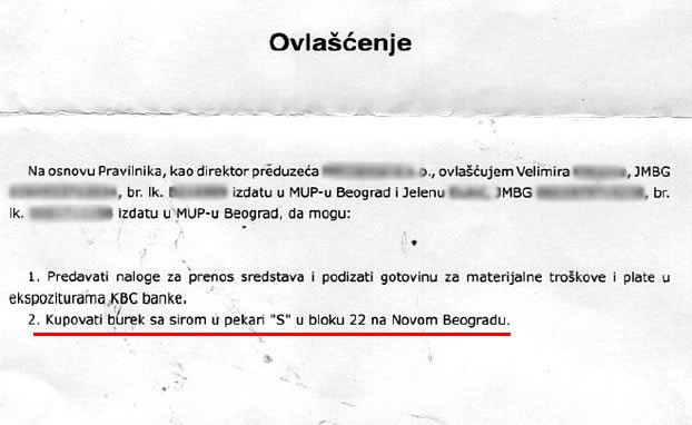 Temelji gospodarstva počivaju na - bureku