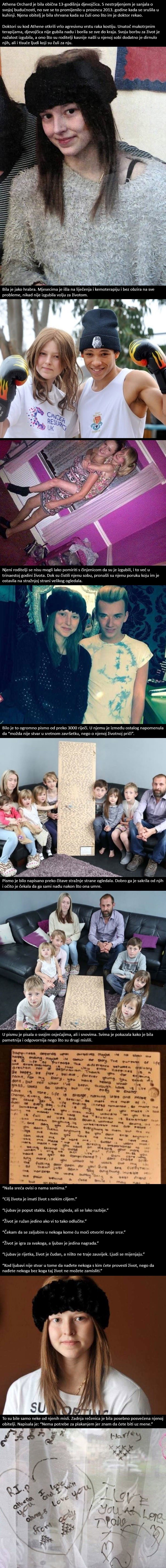 Nakon što je njihova 13-godišnja kći preminula, pronašli su tajnu poruku u njenoj sobi