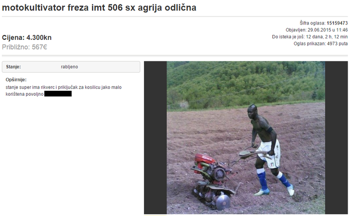 Najjači oglas za motokultivator ikad!