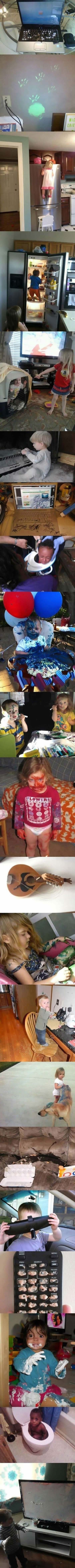 Djeca: Što su tiši, to veći kaos kad ih konačno nađeš