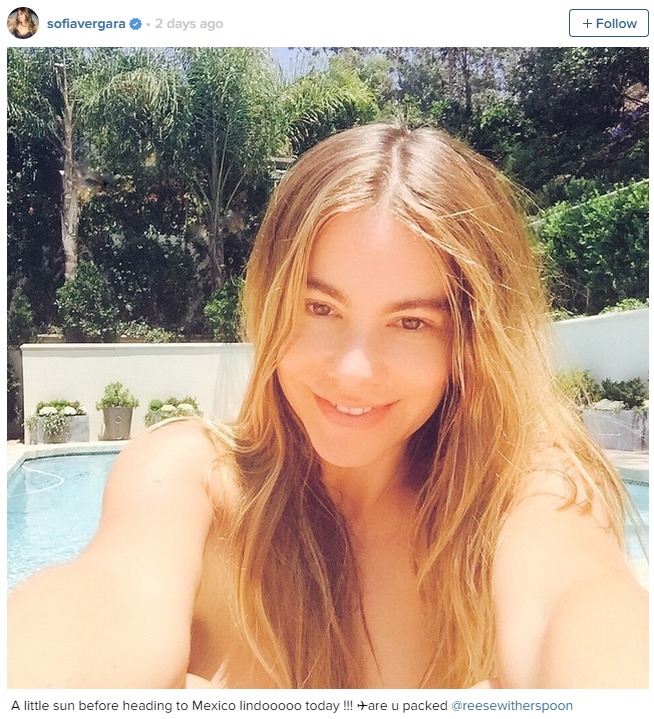 Bomba Sofia Vergara fanove oduševila fotkom bez šminke