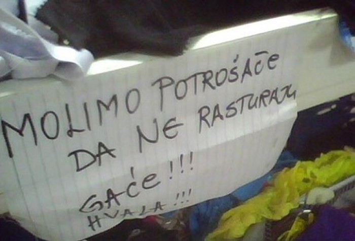 bez rasturanja..